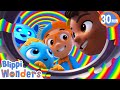 Blippi Meekah S Rainbow Paint Adventure Blippi Wonders Educational Videos For Kids