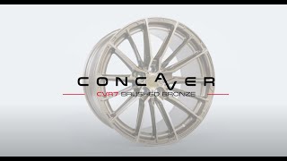 CONCAVER CVR7 hliníkové disky 9,5x19 5x114,3 ET34 Brushed Bronze