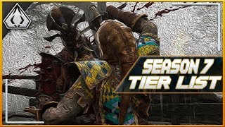 FOR HONOR 2018 SEASON 7 TIER LIST!! EVERY HERO COVERED