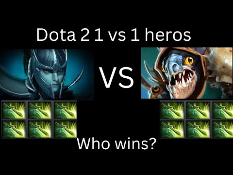 1 vs 1 Phantom Assassin and Slark who wins?