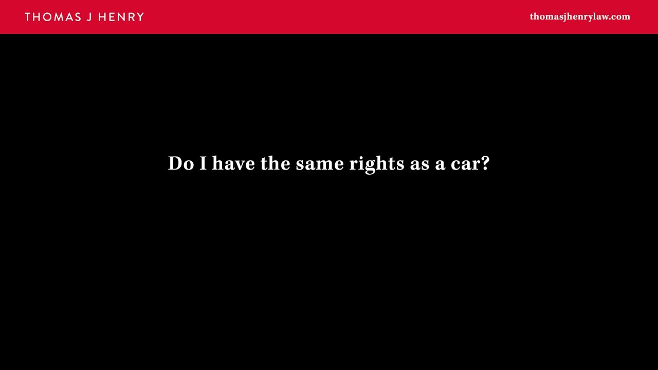 If I’m on a Bicycle, Do I have the Same Rights as a Car?