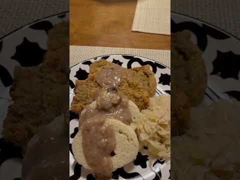 Breaded Pork Tenderloin! #comfortfood