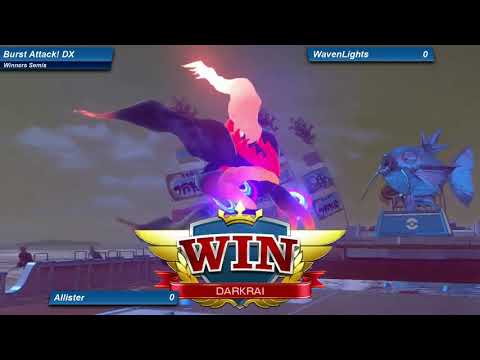 Burst Attack! DX 1 - Winners Semis: Allister (Darkrai) vs WavenLights (Sceptile)