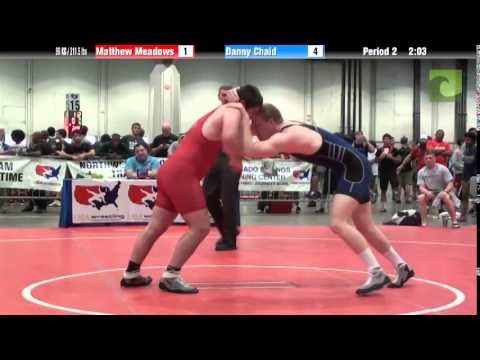 Men 96 KG / 211.5 lbs - Matthew Meadows vs. Danny Chaid