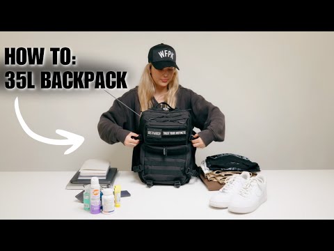 How do you pack your 35L? 🐺👊
