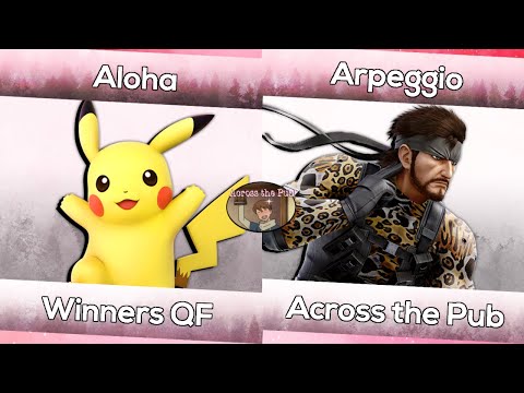 Aloha (Pikachu) vs. Arpeggio (Snake) | Across the Pub 1 | Smash Ultimate Winners QF