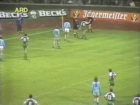 WERDER BREMEN VS MALMÖ FF 1:1 - EUROPACUP 1983 - ZSFG.