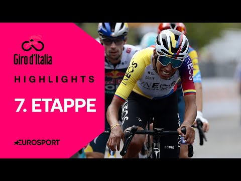 Giro d'Italia 2025 | 7. Etappe | Highlights deutsch | Radsport