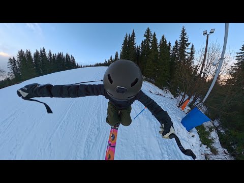 Gondola and mini park run at trysil