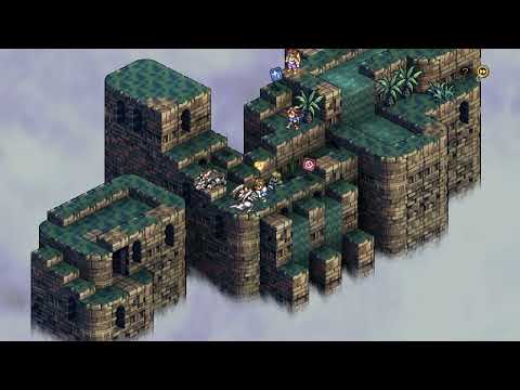 Tactics Ogre: Reborn Gameplay Walkthrough Chapter 4 Pt 25 - The Hanging Gardens - Tears of Topaz