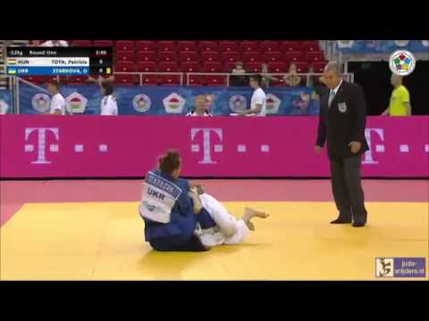 Judo 2014 Grand Prix Budapest: Toth (HUN) - Starkova (UKR) [-52kg]