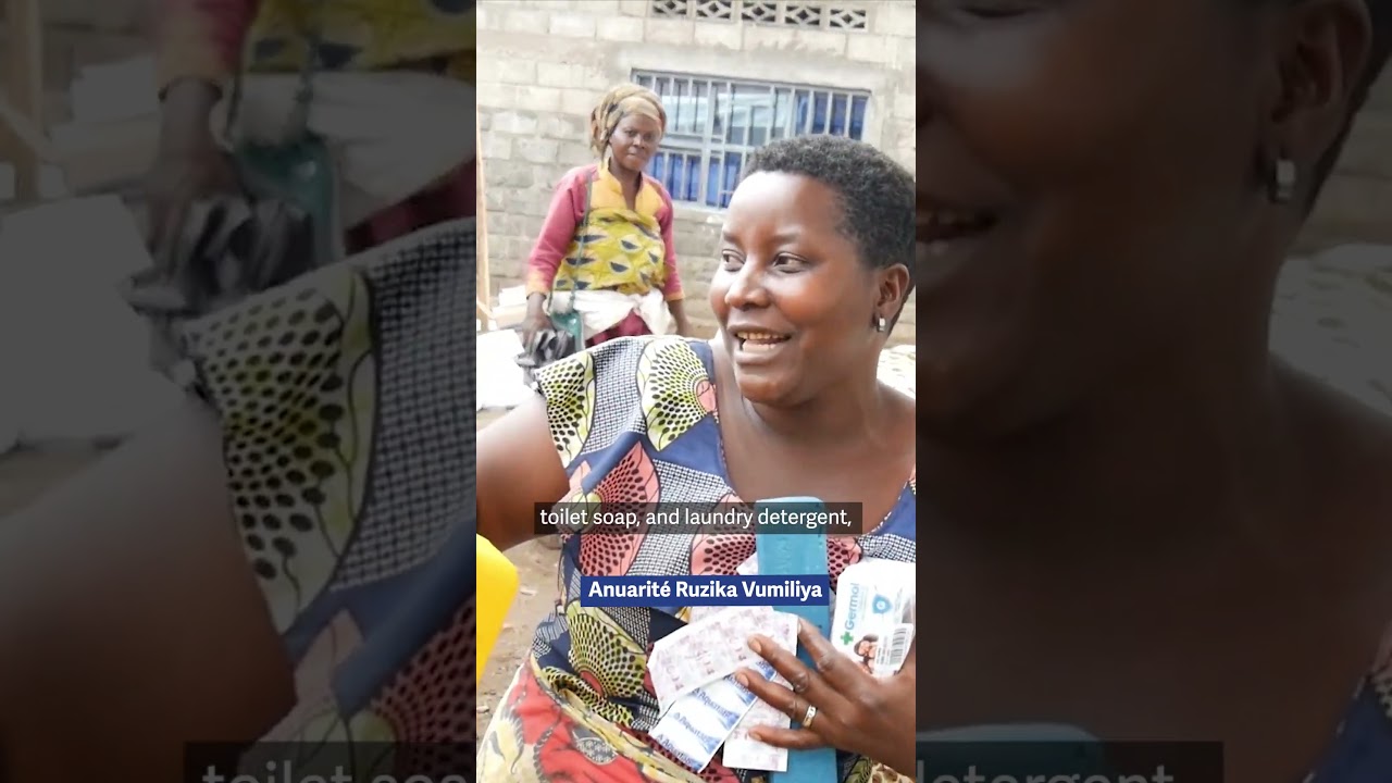 Soap, water purification tablets, and jerrycans can save lives.