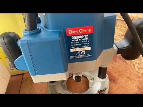 Dong Cheng DMR04-12 wood router unboxing| #dongcheng  #machine