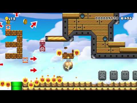 Thwomp Troop Ship: (MILD) Beating Super Mario Maker's Requested Levels!