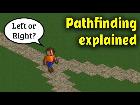 How does Pathfinding work in RollerCoaster Tycoon 2 & Classic?