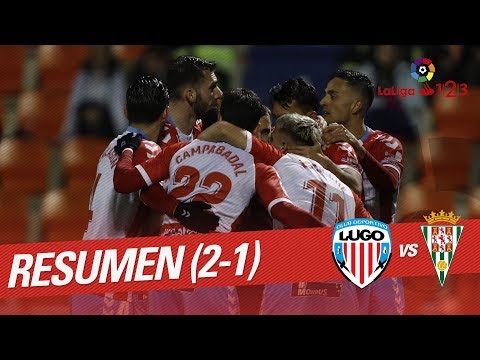 Resumen de CD Lugo vs Córdoba CF (2-1)