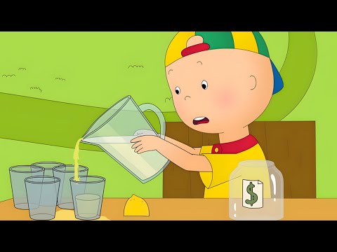 Caillou ve Limonata Standı | Caillou Türkçe - WildBrain