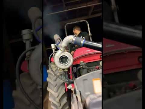 Put a Massive Turbo on this Tractor