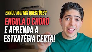 ERROU UMA QUESTÃO? O que NINGUÉM TE CONTOU sobre isso!