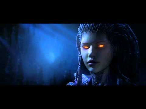 StarCraft 2 Zeratul vs Kerrigan Cinematic Full HD   Português