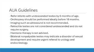 Core Videos (2025): Undescended Testicle Exam (2)