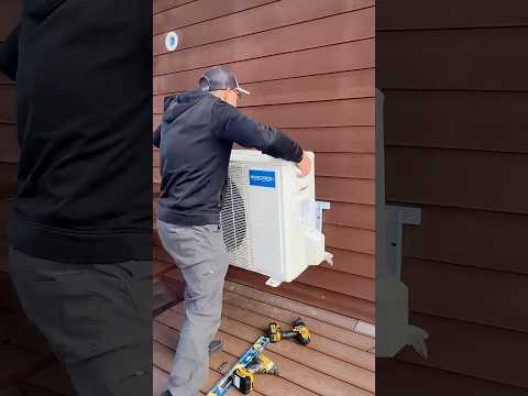 DIY Mini-Split Install in Under 90 Seconds!