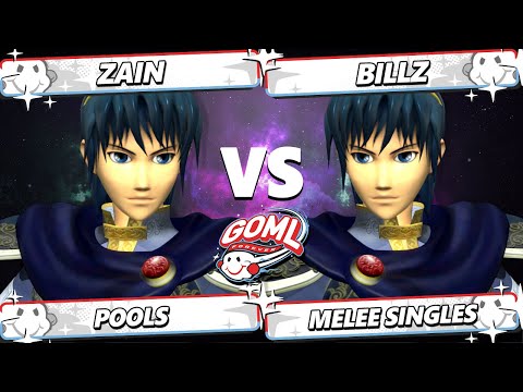 GOML 2025 - Billz (Marth) Vs. Zain (Marth) Smash Melee - SSBM