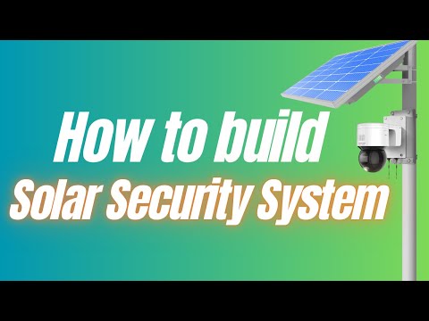 How To Build a Solar Camera System That Works!