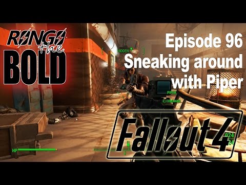 Rongo completes Fallout 4 | Episode 96 | Sneaking around with Piper