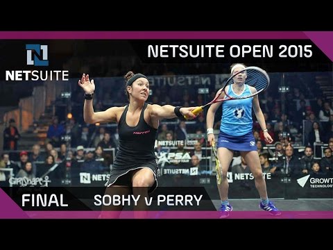 Squash: NetSuite Open 2015 Final Highlights - Sobhy v Perry