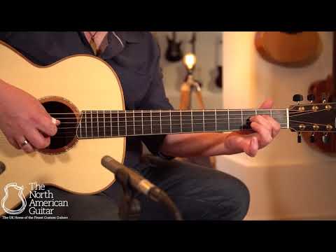 Lowden O-50 Jumbo Master Grade Cuban Mahogany & Adirondack top - Satin image 16