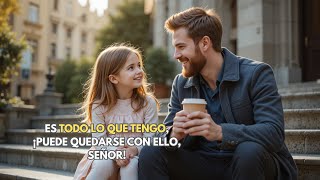 UNA NIÑA HUMILDE PAGA EL CAFÉ DE UN MILLONARIO — SIN IMAGINAR QUE ÉL ES SU PADRE BIOLÓGICO.
