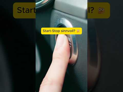 Start-Stop = mehr Verbrauch? 🤔 #auto #mechanic #kfz #motor #verbrauch #tipps #benzin #umwelt #viral