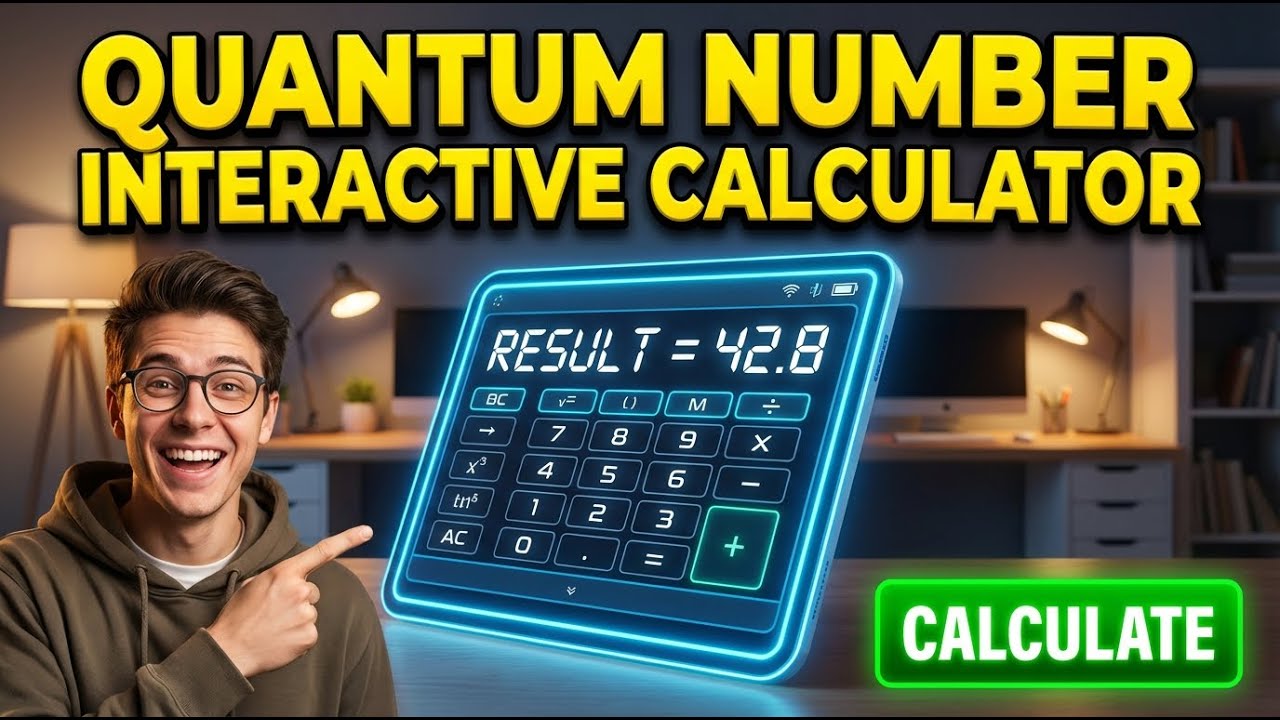 Quantum Number Interactive Calculator