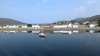 preview picture of video 'Arriving in Ullapool on MV Isle of Lewis from Stornoway with flat calm Loch Broom (July 2013) HD'
