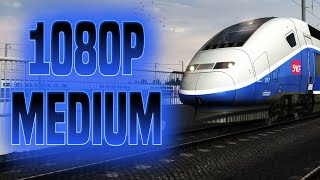 TGV VOYAGES TRAIN SIMULATOR / RYZEN 5 5600GT / RX 6600 / TEST IN 1080P MEDIUM #simulação #ação