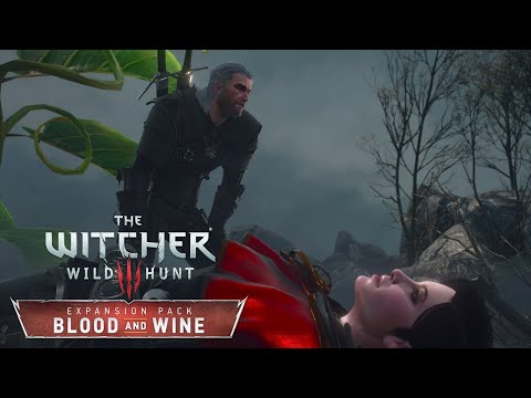 Geralt & Syanna vs Cloud Giant - The Witcher 3: Blood and Wine (4K UHD)