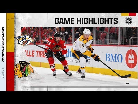 Nashville Predators vs Chicago Blackhawks | December 17, 2021 | Game Highlights | NHL Regular Season