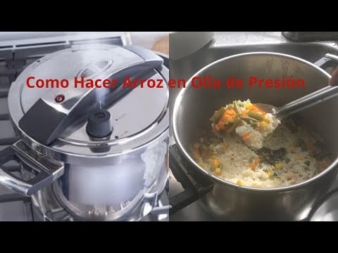 Cómo hacer arroz en Olla de presión de Princess House
