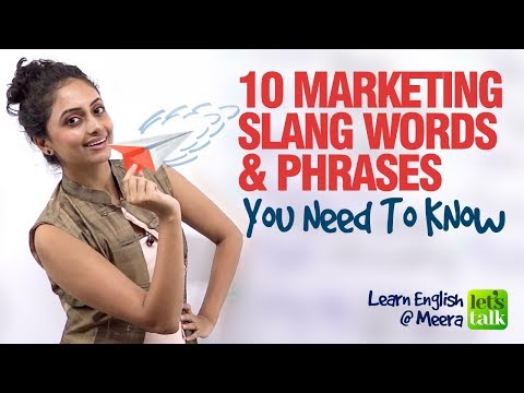 マーケティングスラング英単語10選｜人前で話すときに自信を持とう｜ビジネス英語レッスン (10 Marketing Slang English Words | Be Confident in Public Speaking | Business English Lesson)