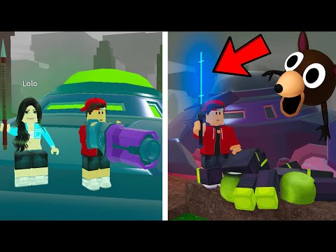 ALIENS ATTACKED 99 NIGHTS IN THE FOREST AND I FOUND THE MOST POWERFUL WEAPONS IN ROBLOX