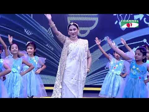 বাচ্চাদের সাথে মেহজাবিনের অসাধারণ স্টেজ পারফরম্যান্স | Mehazabien Chowdhury | Banglabid Final
