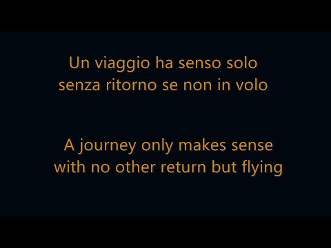 Gianluca Grignani - Destinazione Paradiso (Italian and english lyrics)
