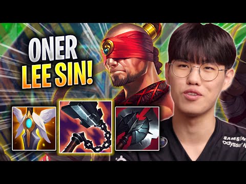 ONER IS SO CRAZY WITH LEE SIN! - T1 Oner Plays Lee Sin JUNGLE vs Sejuani! | Season 2023