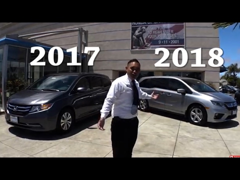 🚐 2017 vs 2018 Honda Odyssey Comparison🚘🚐👪👫