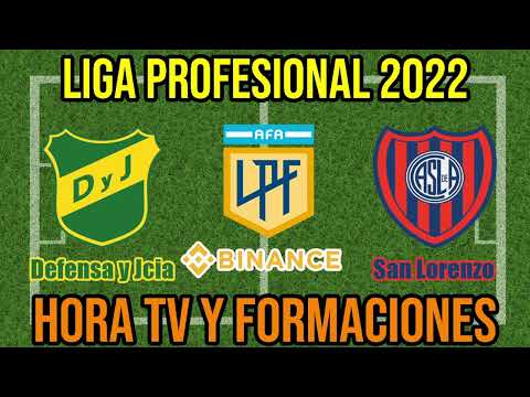 Defensa y Justicia vs San Lorenzo (Hora TV y Formaciones) Fecha 17 Liga Profesional 2022