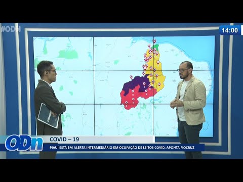 Piauí está em alerta intermediário em ocupação de leitos Covid, segundo Fiocruz 13 07 2021
