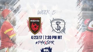 USL LIVE - Phoenix Rising FC vs Swope Park Rangers 4/23/17