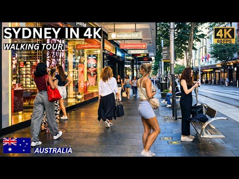 Sydney CBD Walk | Ultimate City Walking Tour 2026 | 4K 60FPS  🇦🇺
