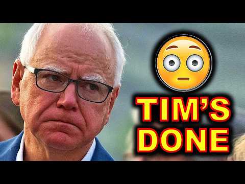 Tim Walz has WORSE Problems than Just ICE He's CLEARLY Hiding.....